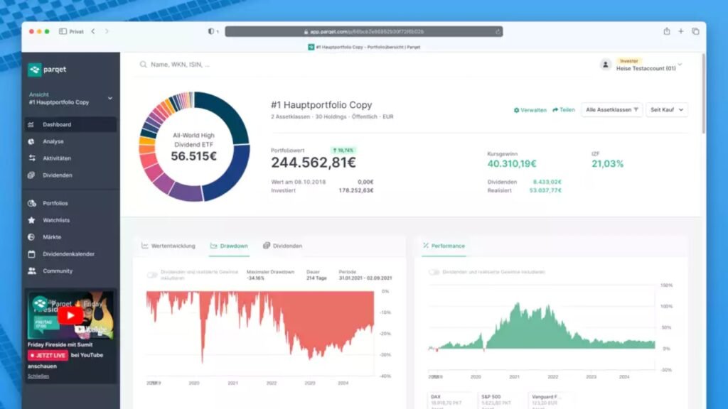 google finanzen portfolio