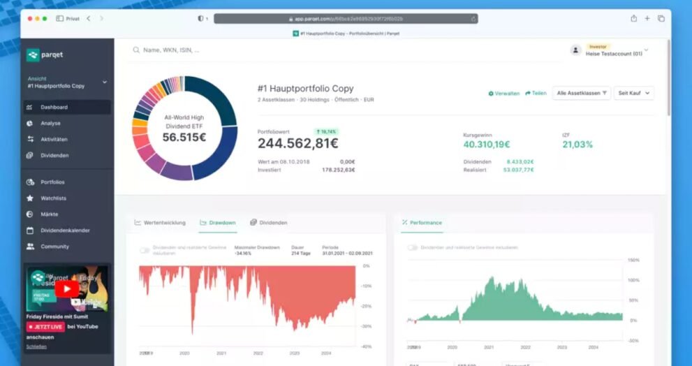 google finanzen portfolio