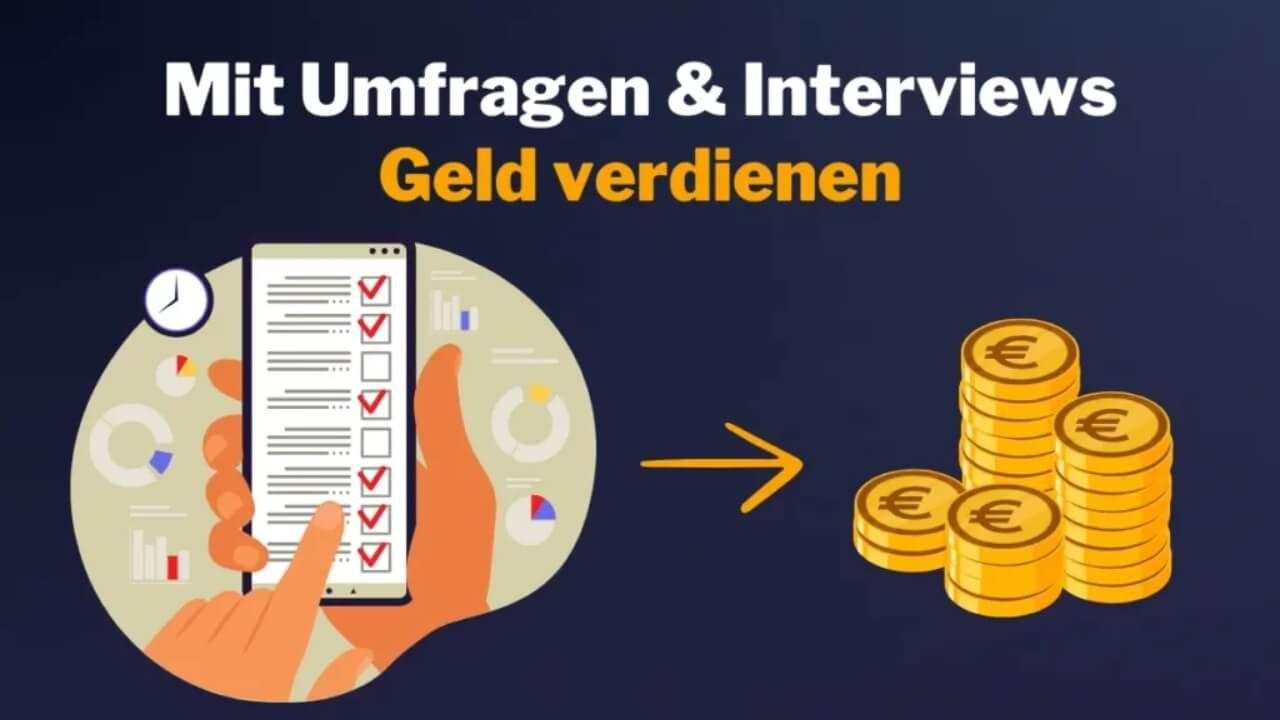 Mit umfragen geld verdienen